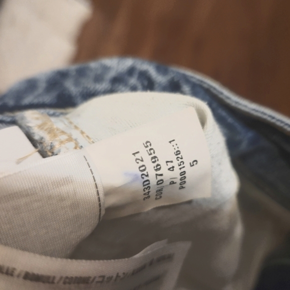 Celebrity (Brat) Blue Denim Shorts (5)  27-inch waist - Picture 3 of 3